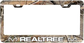 img 1 attached to Импортная металлическая автомобильная табличка Realtree