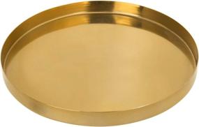 img 3 attached to 11 Inch Plated Decorative Serving Dish by MyGift