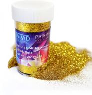 ✨ vvivid prisma65 gold metallic glitter powder 15g jar - stunning sparkle in 1 unit! logo