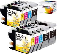 deer miss lc3019 xxl ink cartridge replacement for brother lc3019 xxl lc3019bk lc3019c lc3019m lc3019y - compatible with mfc-j6930dw mfc-j6530dw mfc-j6730dw mfc-j5335dw logo