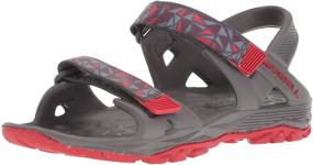 img 4 attached to 🌊 Merrell Girls Hydro Sandal: Versatile and Comfortable Shoes for Active Girls