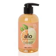 🍊 fruits and passion alo orange cantaloupe organic hand soap foam - hydrating pump, 250 ml logo