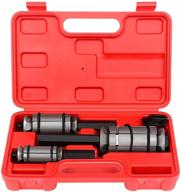 efficient scitoo 3-pieces exhaust pipe expander tool set 1/18'' to 3-1/2'' – ideal for most vehicles and trucks logo