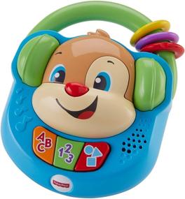 img 2 attached to 🎵 Fisher-Price Laugh & Learn Sing & Learn Music Player - Blue, Green, Brown: Interactive Educational Toy for Toddlers