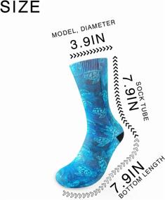 img 3 attached to ULQUIEOR Women's High-Density Cotton Padded Novelty Crew Socks