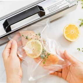 img 3 attached to 🍏 Commercial Grade Universal Vacuum Sealer Storage Bags for Food Saver - 150 Pack, BPA Free, Sous Vide Vaccume Safe - Includes Pint (6x10), Quart (8x12), and Gallon (11x16) Sizes - Avid Armor