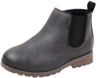 toddler chelsea waterproof zipper winter boys' shoes in boots logo