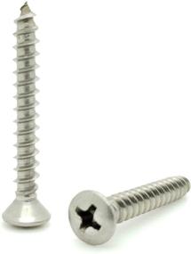 img 1 attached to 🔩 SNUG Fasteners SNG635 Stainless Phillips: Premium Quality Screw for Ultimate Durability