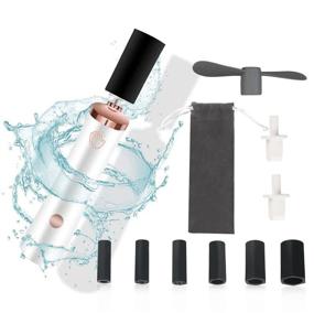 img 4 attached to Efficient Glue Shaker for Eyelash Extensions: Eenten Nail Lacquer Shaker 💃 with Multiple Connectors and Sizes - Electric Lash Glue & Nail Polish Mixer