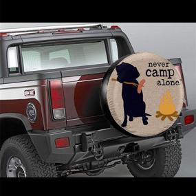 img 3 attached to Keep Your Furry Companion Safe and Dry with LiBei Waterproof Trailer Spare Tire Cover