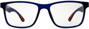 img 4 attached to ✨ Starter Bundle by Gamer Advantage: Blue Light Blocking Gaming Glasses - Reduce Eye Strain, Boost Melatonin, and Enhance True Color Perception