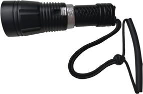 img 1 attached to 🔦 Goldengulf Professional Scuba Diving Flashlight: 100M Depth, Cree L2 LED with 1800 Lumens, Waterproof Underwater Light, Rechargeable 18650 Battery - Includes Charger & Gift Box