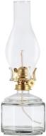 vintage glass oil lamps: dnrvk large clear lantern for indoor decor lighting logo