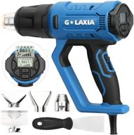 🔥 g laxia 2000w heat gun with lcd display- 4 nozzles, 1 scraper included – temperature range 120°f-1200°f логотип