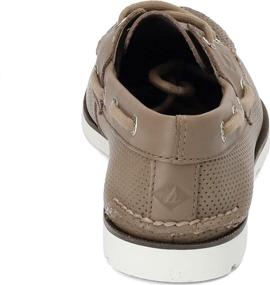 img 1 attached to Sperry Top Sider Leeward Perforated Taupe: Stylish Footwear for Men