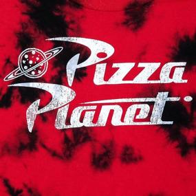 img 1 attached to 🍕 Kids' Toy Story Disney Pixar Pizza Planet Tie Dye T-Shirt – Long Sleeve