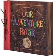 📚 12x12 inch linkedwin our adventure scrapbook album - 60 pages, our adventure book logo