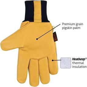 img 3 attached to 🧤 Kinco Premium Leather Work And Ski Gloves: The Ultimate Choice for Occupational Health & Safety Products