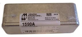 img 1 attached to Hammond 1590A Diecast Aluminum Enclosure: Quality Enclosure for Electronics