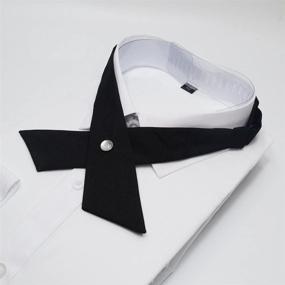 img 3 attached to Adjustable Criss Cross Bowtie Uniform Accessories