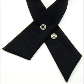 img 1 attached to Adjustable Criss Cross Bowtie Uniform Accessories