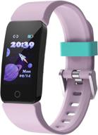 💪 dosmarter fitness tracker watch for kids: waterproof health & activity tracker with step calories counter, heart rate and sleep monitor - the perfect kids gift логотип