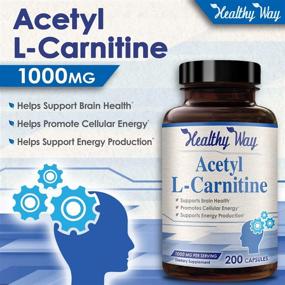 img 1 attached to Healthy Way Acetyl L Carnitine Strength