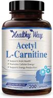 healthy way acetyl l carnitine strength logo
