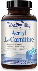 img 4 attached to Healthy Way Acetyl L Carnitine Strength