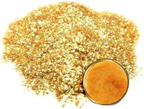 img 3 attached to ✨ Mica Powder Pigment "14k Gold Nugget" (50g) - Ideal for DIY Crafts, Bath Bombs, Paints, Soaps, Nail Polishes, Lip Balms with Natural Ingredients - Eye Candy (14k Gold Nugget, 50G)