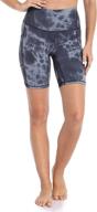 🩳 colorfulkoala women's high waisted seamless biker shorts with pockets: 8" inseam workout & yoga tights - find the perfect fit! logo