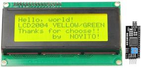 img 4 attached to NOYITO Yellow Green Backlight Interface MEGA2560
