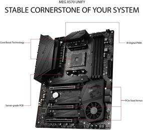 img 1 attached to Материнская плата MSI X570 Unify с Bluetooth