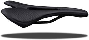 img 1 attached to 🚵 RICYRLK Bike Seat - Road Bike Saddle | Comfortable MTB Saddle | Lightweight Carbon Fiber Bicycle Saddle | Cycling Leather Soft Seat Cushion