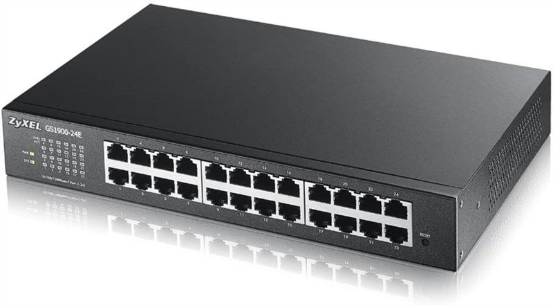 zyxel 24 gigabit managed rackmount gs1900 24e 로고