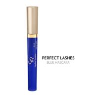 golden rose perfect lashes mascara: amplify your look with the brilliant blue shade, .37 fl. oz. logo