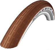 🚲 schwalbe fat frank kevlar guard wired bike tire, brown, 26 x 2.35-inch logo