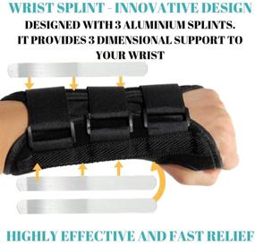 img 3 attached to 🌟 Universal Removable VEDA Compression Tendinitis Support