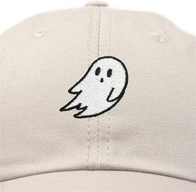 img 3 attached to DALIX Ghost Embroidery Baseball Halloween Outdoor Recreation in Hiking & Outdoor Recreation Clothing
