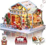christmas dollhouse miniature furniture - gudoqi логотип