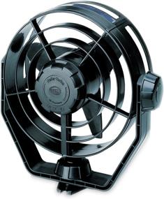 img 1 attached to 💨 Hella 003361002 12V Черный 2-скоростной турбо-вентилятор: Мощное и эффективное решение для охлаждения