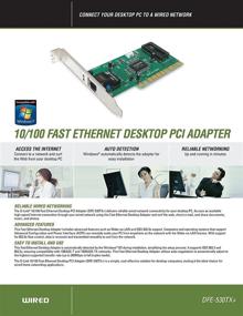 img 1 attached to D-Link DFE-530TX+: High-Performance 10/100 Fast Ethernet Desktop Adapter