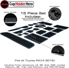 img 2 attached to CupHolderHero Toyota 2019 2020 Персонализированные аксессуары для салона