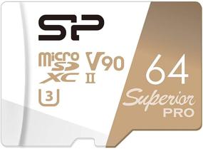 img 3 attached to Silicon Power 64GB Superior Pro Micro SDXC UHS-II (U3) - High Speed 8K Compatible SD Card for GoPro 8/9
