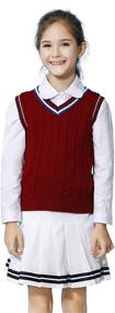 img 1 attached to 👕 Impression Uniforms Pullover Sweaters: Trendy Patterns for Boys' Clothing