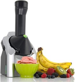 img 4 attached to 🍨 Yonanas Classic Original Fruit Soft Serve Maker – Healthy Dessert Machine, 200-Watts, Silver