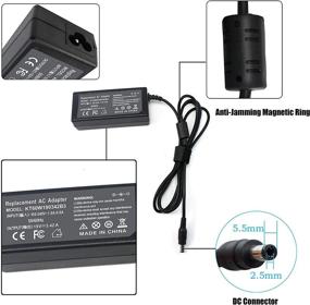 img 2 attached to 🔌 LNOCCIY 19V 3.42A AC Adapter Charger Power Supply Cord for Toshiba Satellite pa3714u-1aca pa3467u-1aca pa3917u-1aca C855-S5107 C855-S5111 C855-S5122 C55-B5300 C55-B5353 C55D-A5108 C55D-A5146