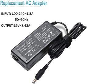 img 3 attached to 🔌 LNOCCIY 19V 3.42A AC Adapter Charger Power Supply Cord for Toshiba Satellite pa3714u-1aca pa3467u-1aca pa3917u-1aca C855-S5107 C855-S5111 C855-S5122 C55-B5300 C55-B5353 C55D-A5108 C55D-A5146