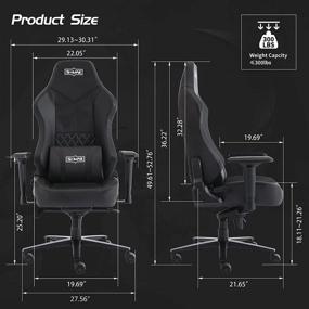 img 3 attached to Version Adjustable Armrests Premium Headrest