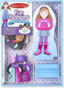 img 4 attached to Versatile Fun: Melissa & Doug Magnetic Dress Up Fashions for Endless Imaginative Play!
